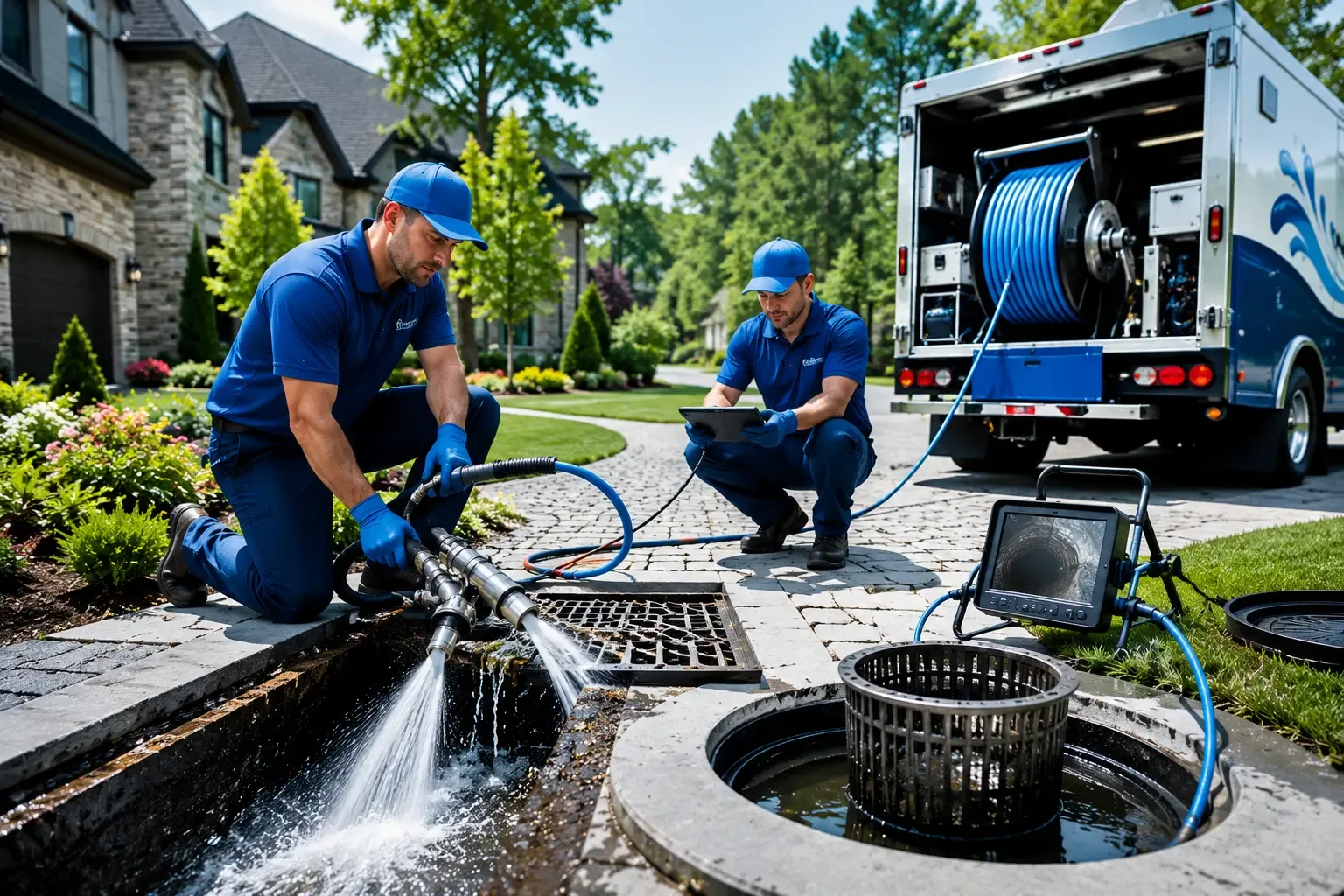Local outdoor drain cleaning professionals in Rochester, WI