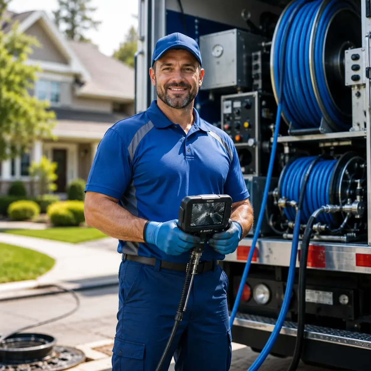 Local outdoor drain cleaning specialists in Rochester, WI
